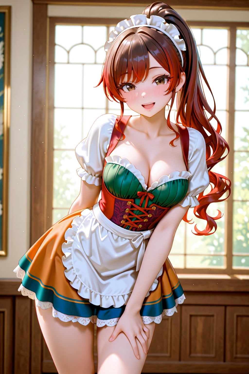 【撮影会】洋館のディアンドル娘 ZA01