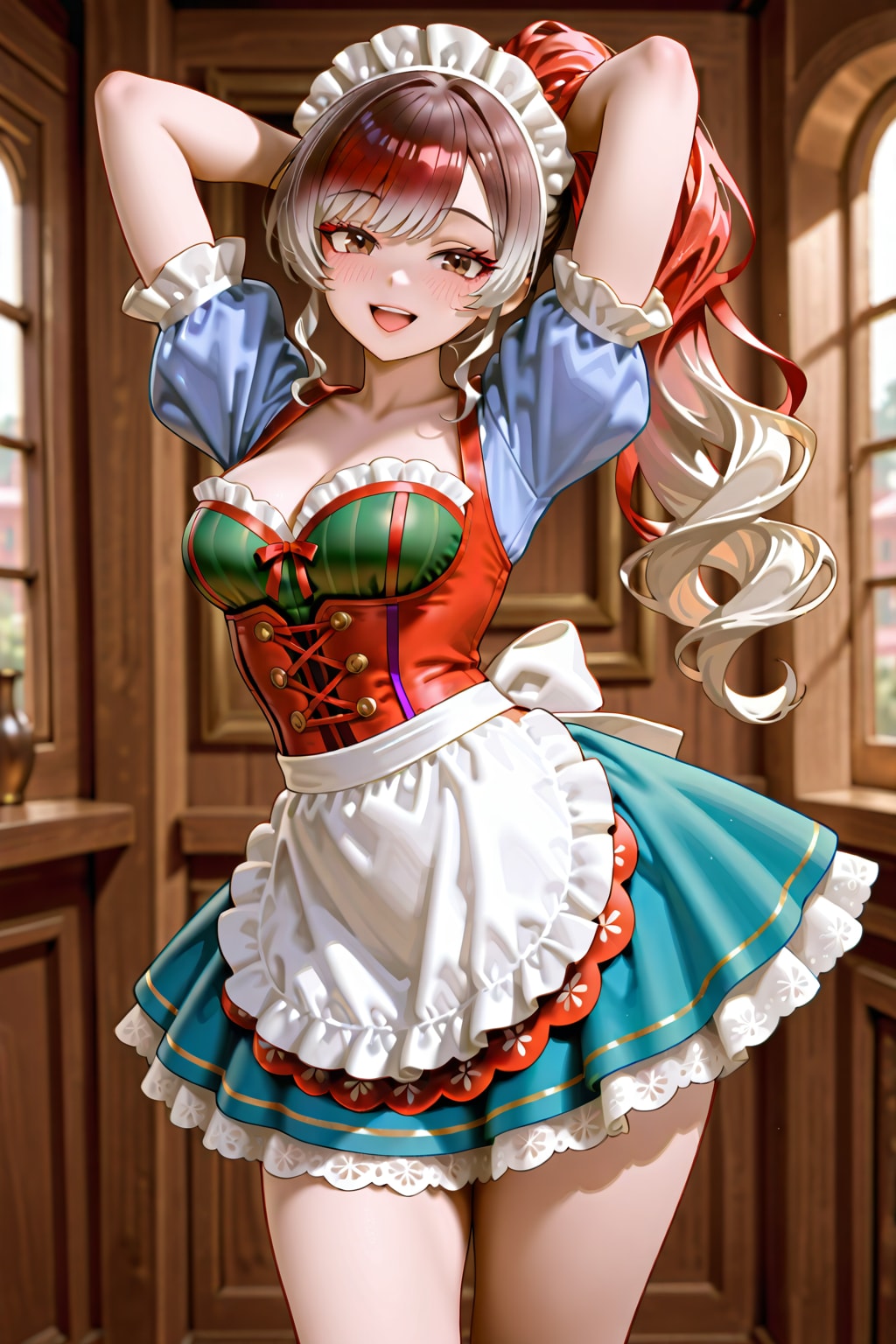 【撮影会】洋館のディアンドル娘 ZA01