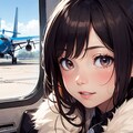 初めての飛行機旅 2枚目