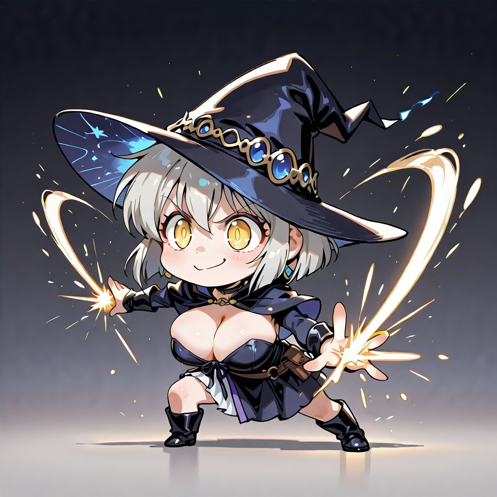 ちび魔女 | の人気AIイラスト・グラビア