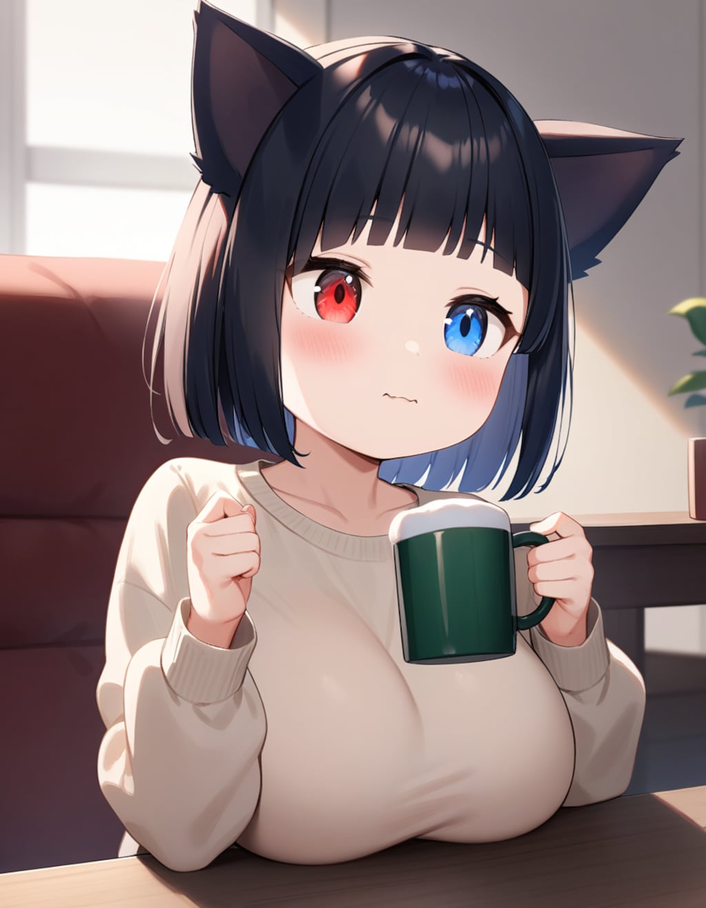 1月の通りすがりの迷子猫①