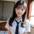 巨乳女子 2枚目