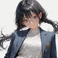 loincloth girl (blazer uniform) 5枚目