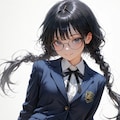 loincloth girl (blazer uniform) 2枚目