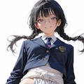 loincloth girl (blazer uniform) 3枚目