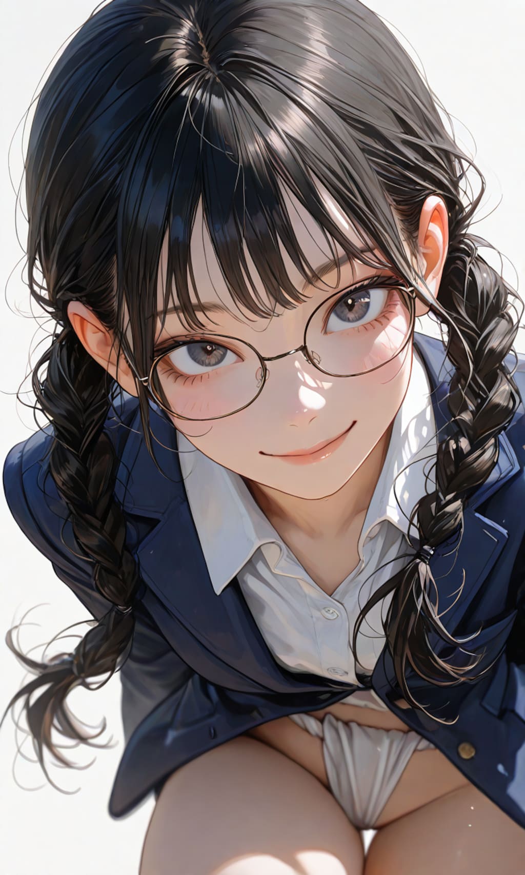 loincloth girl (blazer uniform)