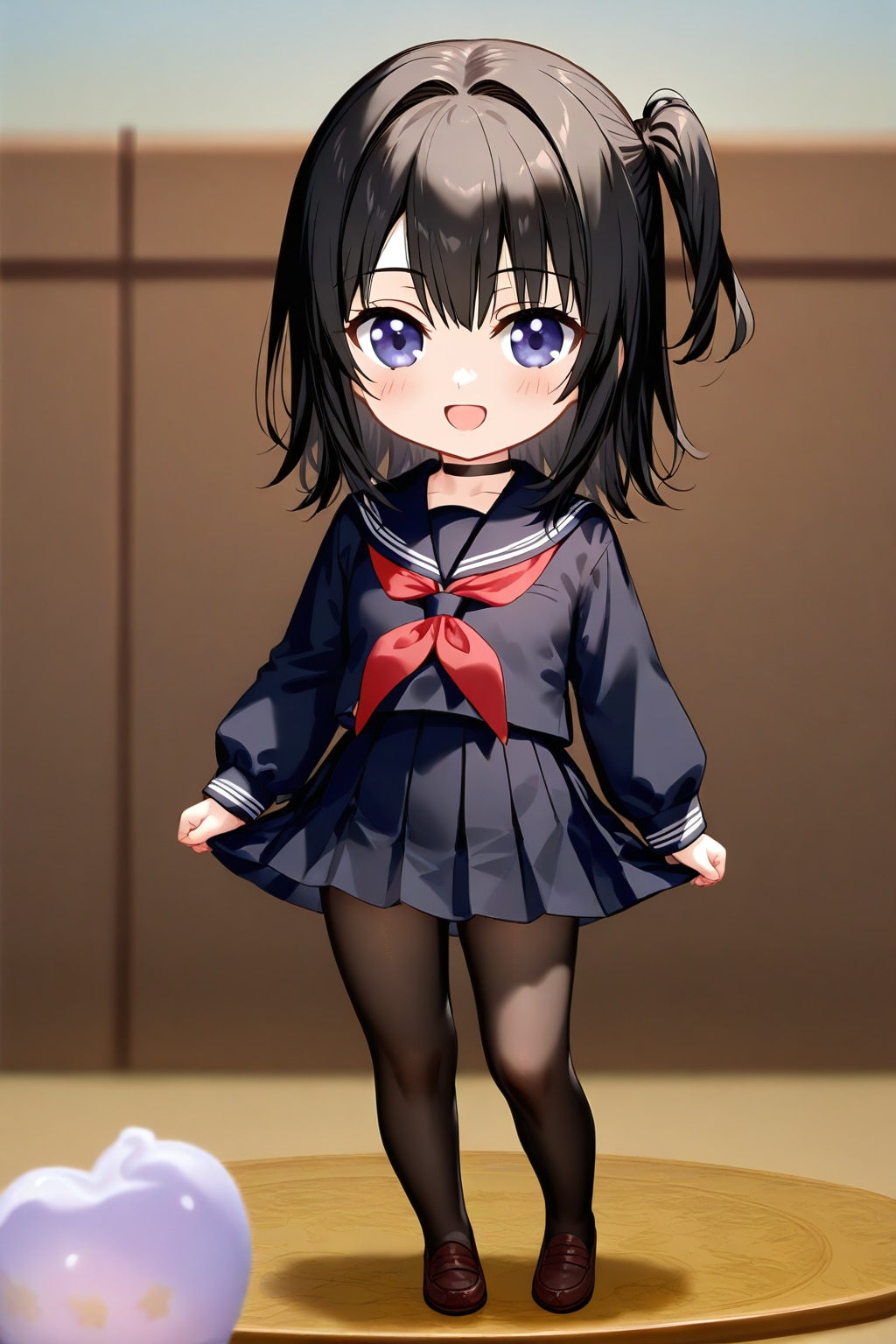 セーラー服少女（フィギュア）