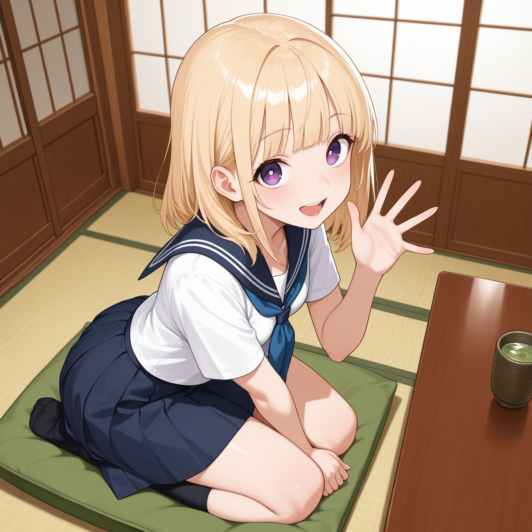 あっ、おかえり〜
