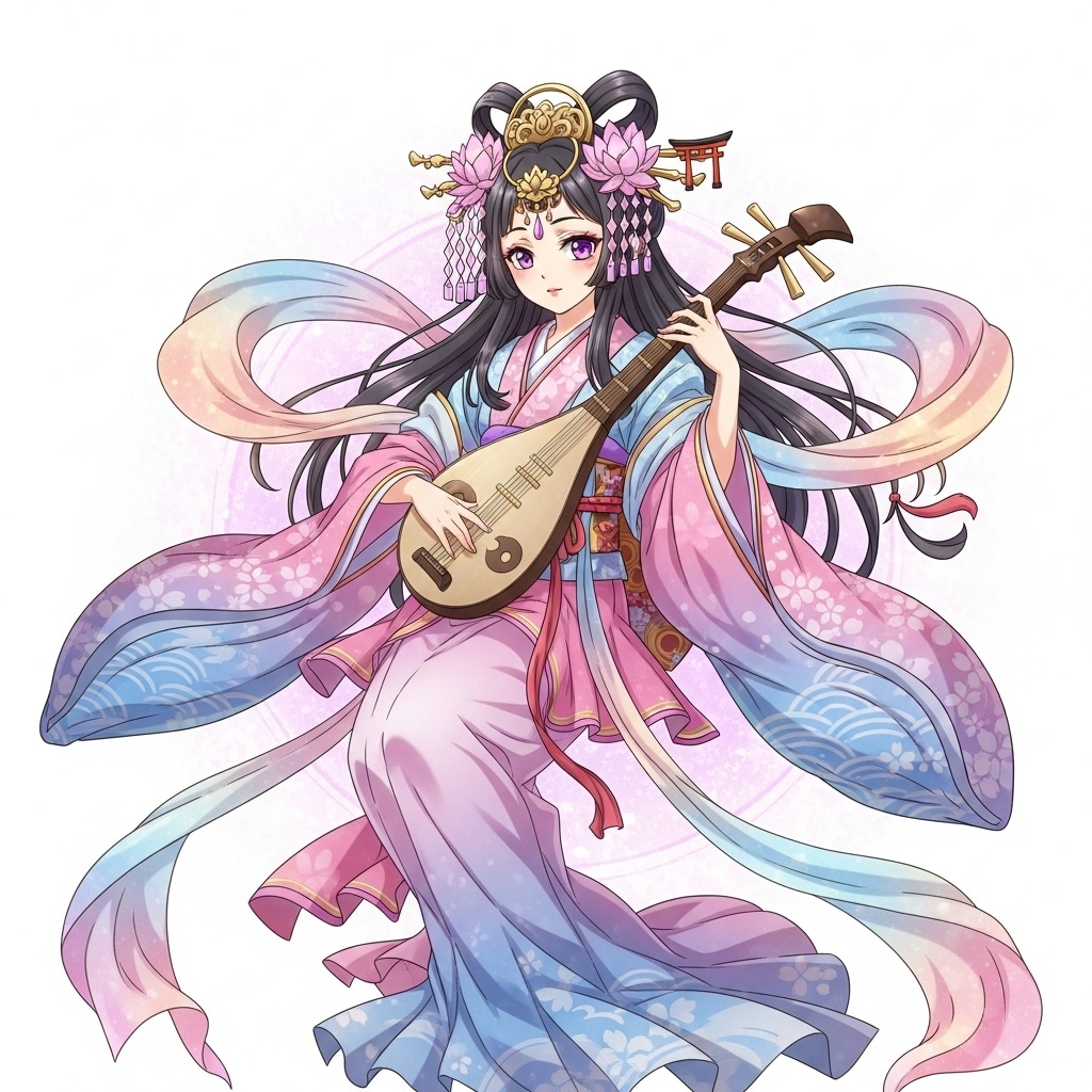 今日の弁才天様(２枚)