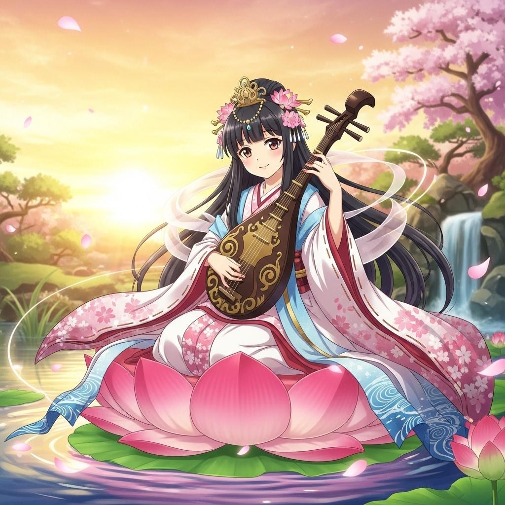 今日の弁才天様(２枚)