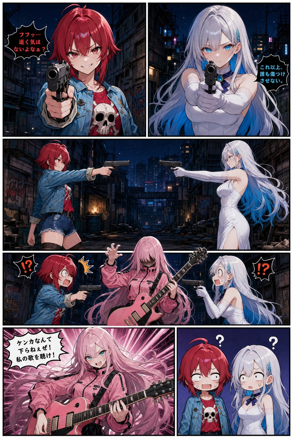 生成機能の子謎マンガ