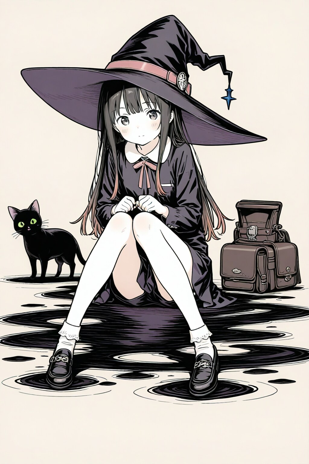 BEHIMOTH. 猫と魔女 | の人気AIイラスト・グラビア