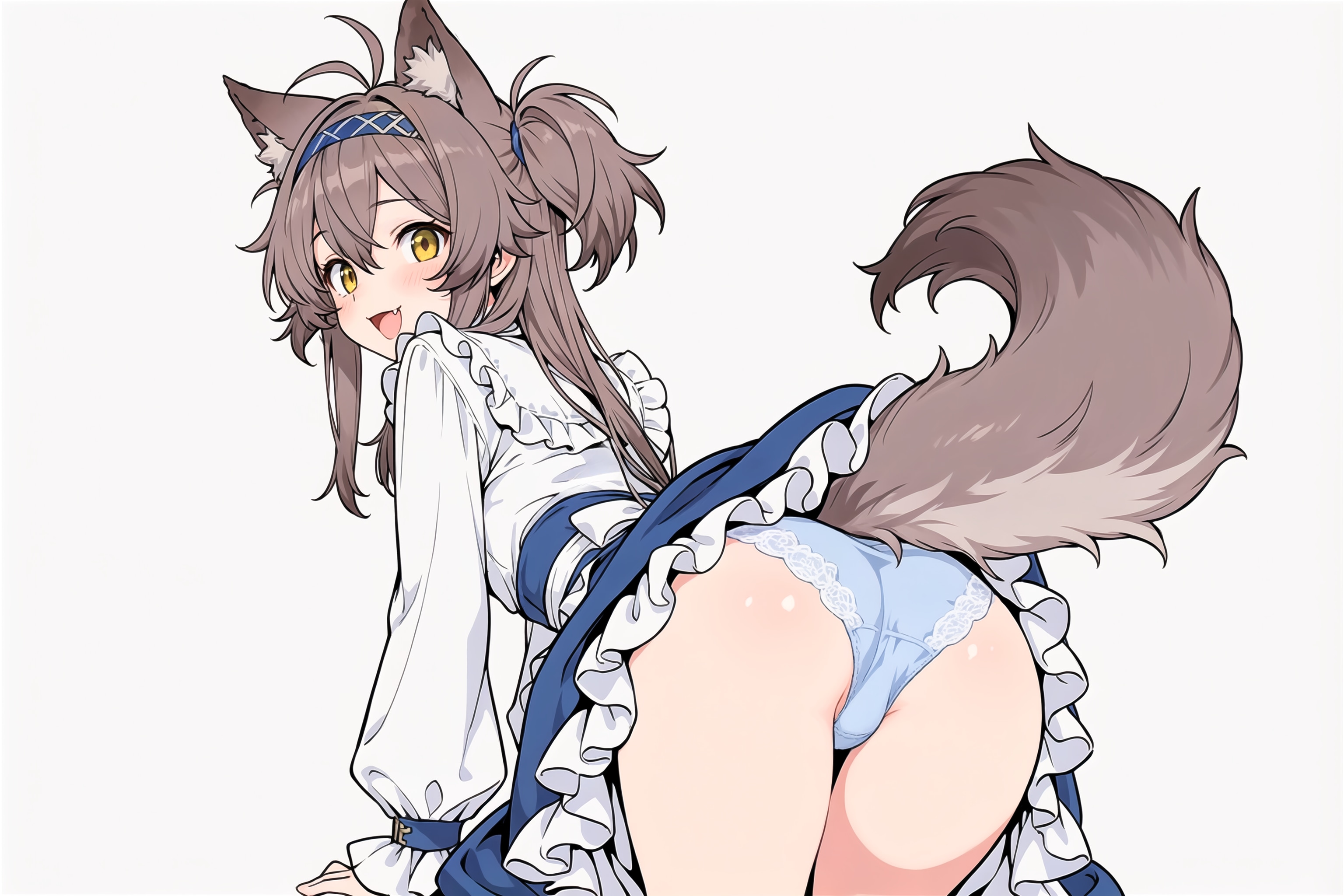 オオカミの尻尾はめくっちゃう