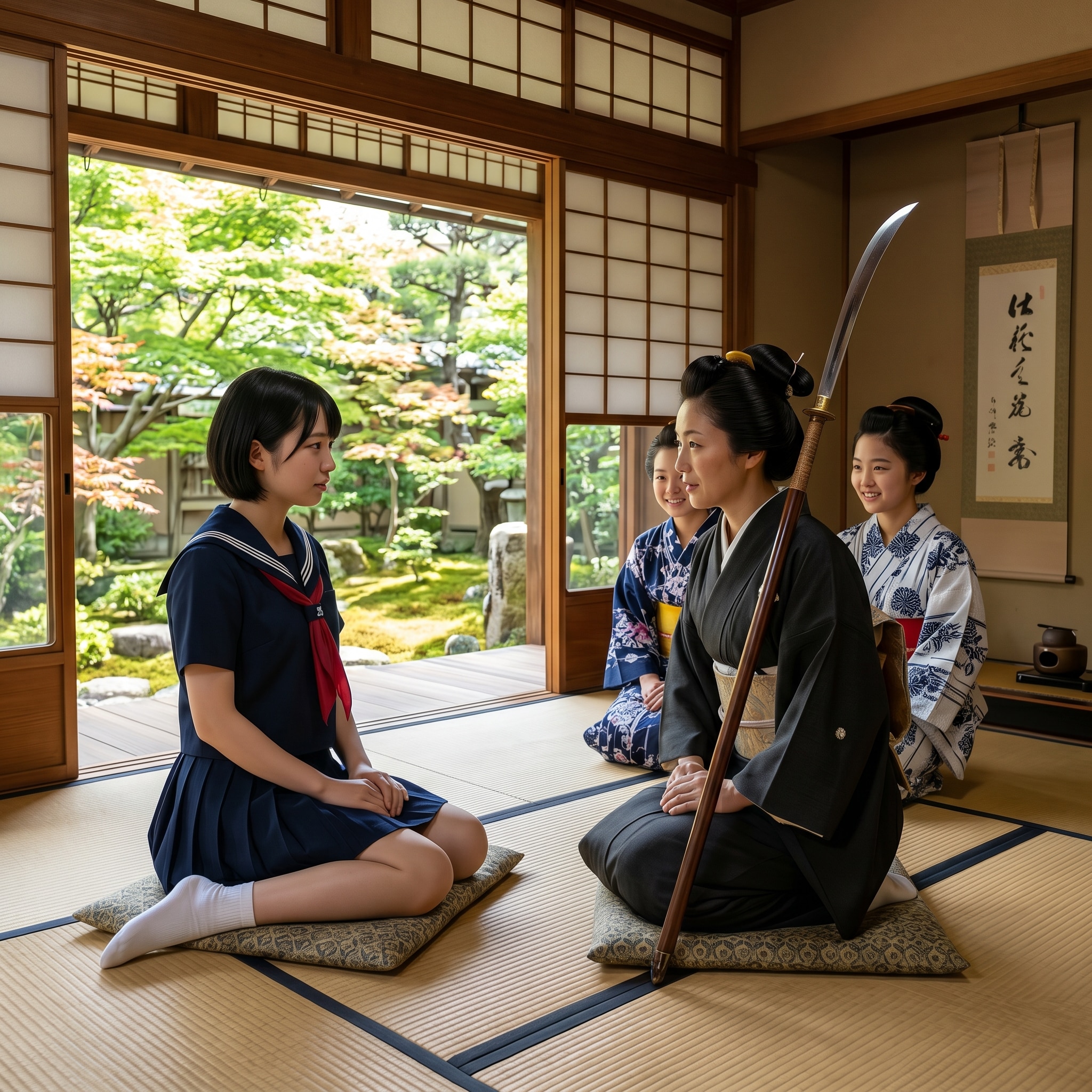 タイムスリップ　貴女どこから来たの？