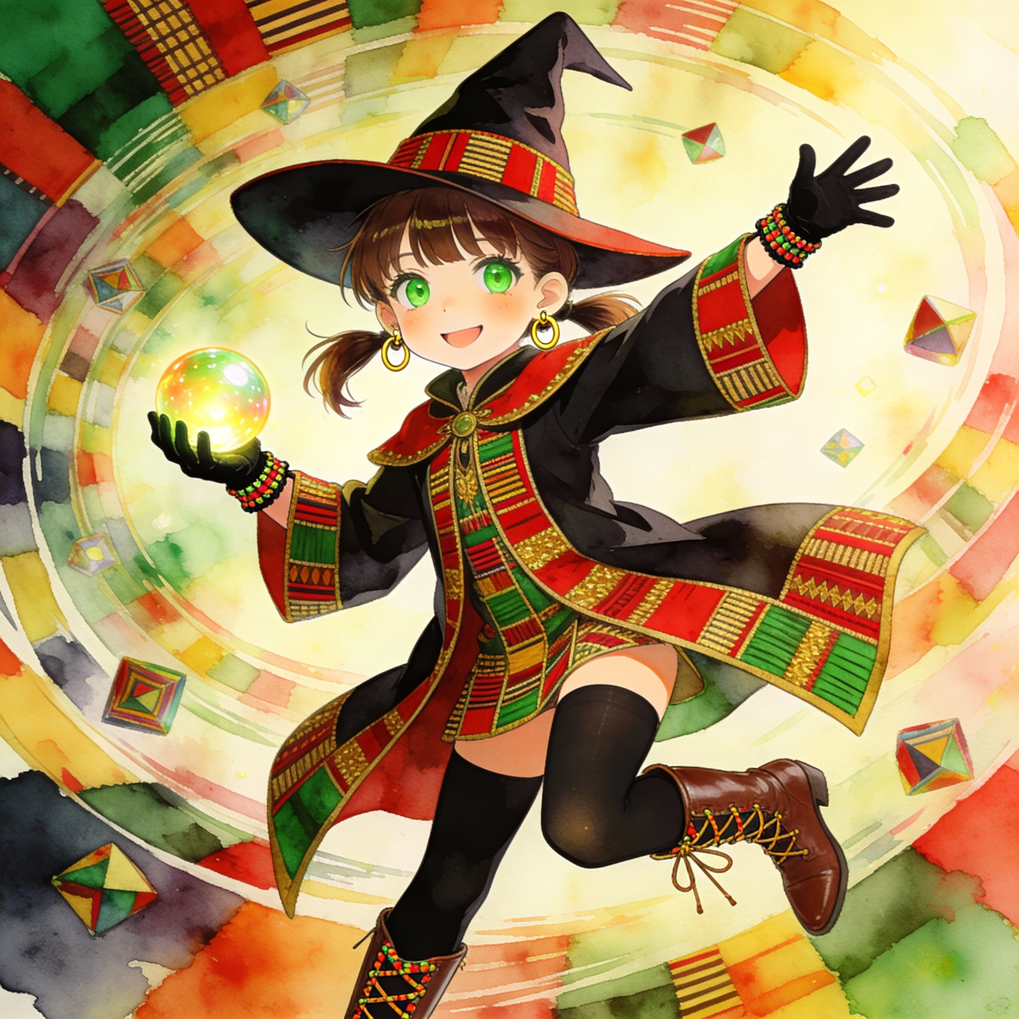 アフリカの魔女ケンテ② | の人気AIイラスト・グラビア