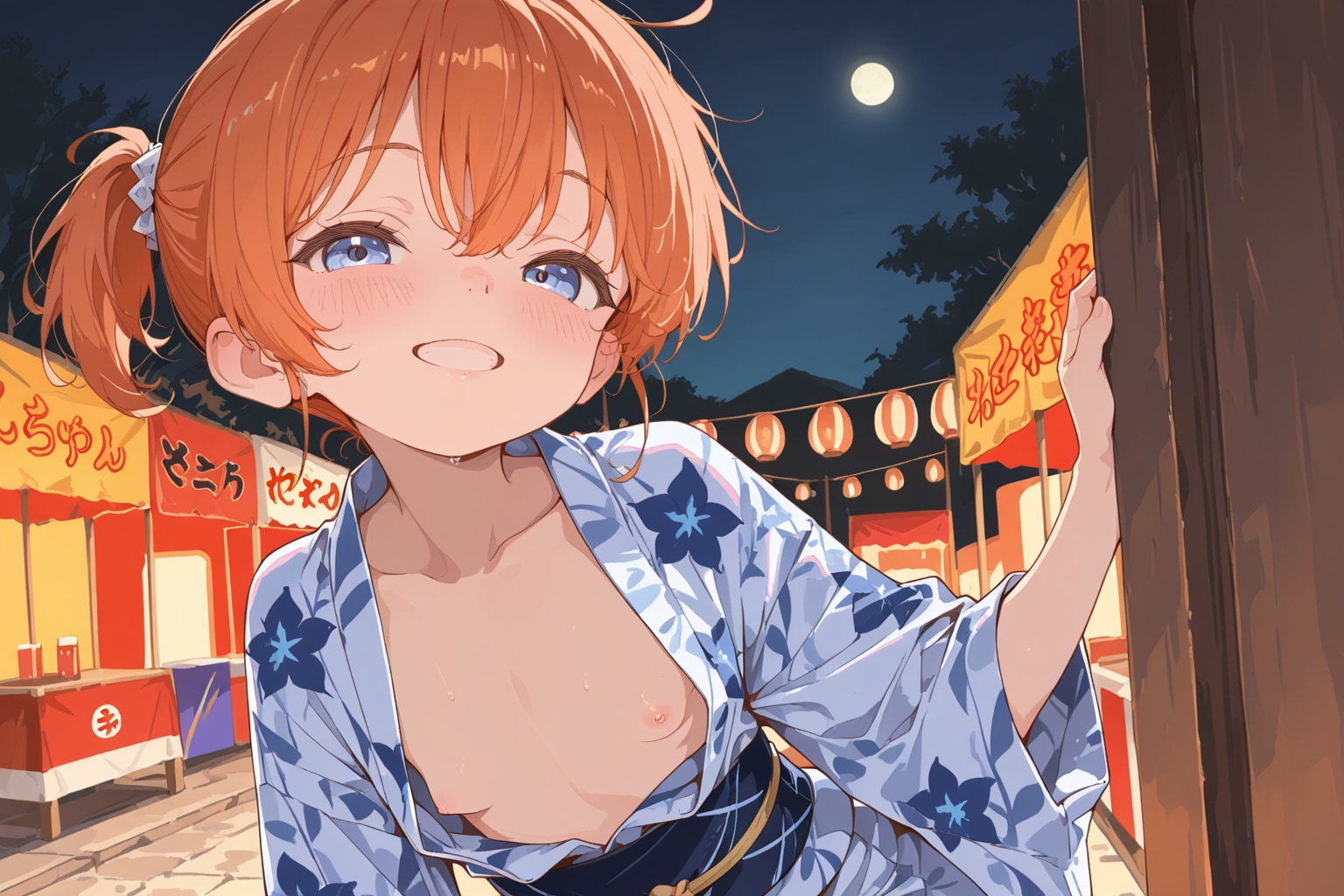 夏休み誘惑少女