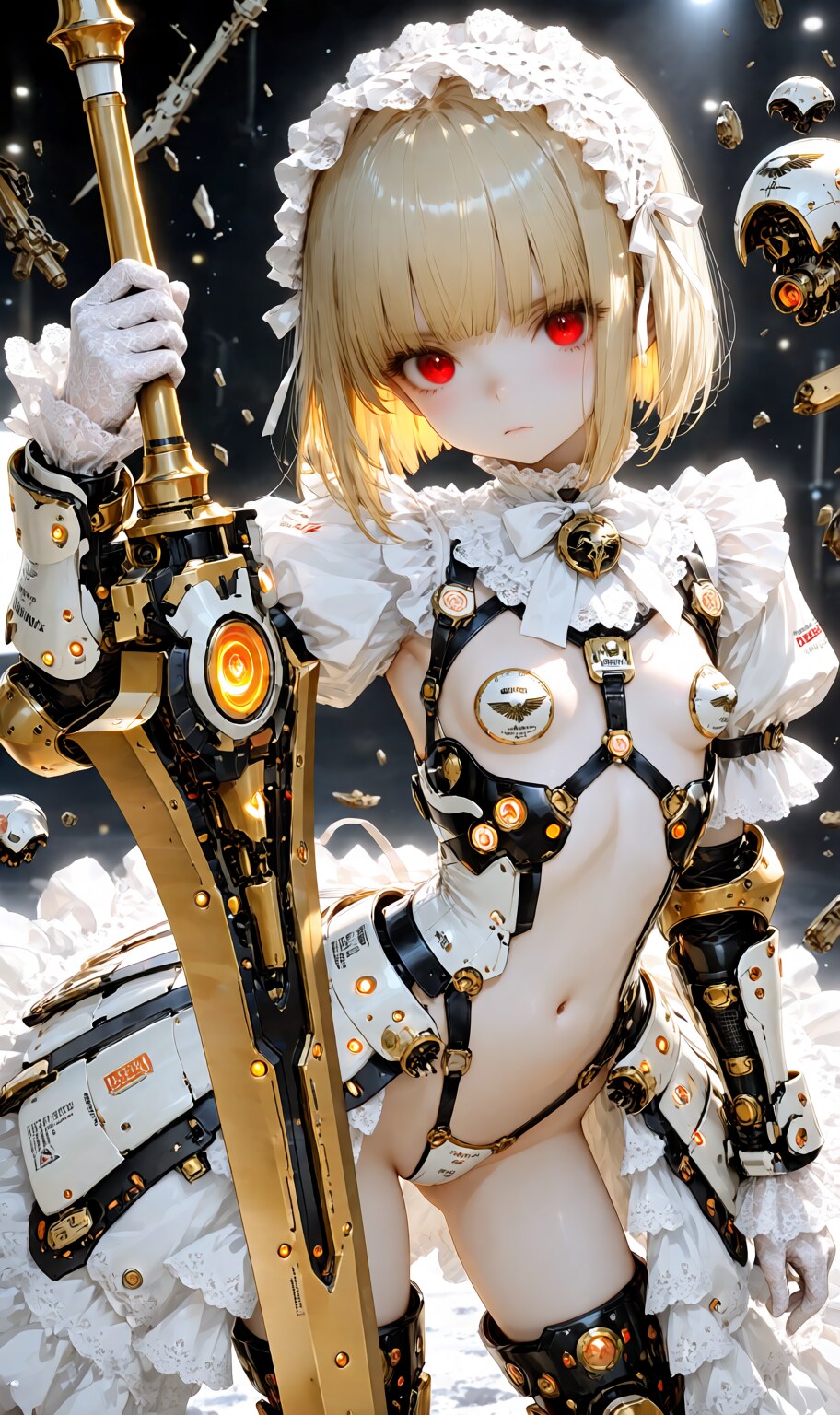 Armored bikini Maid