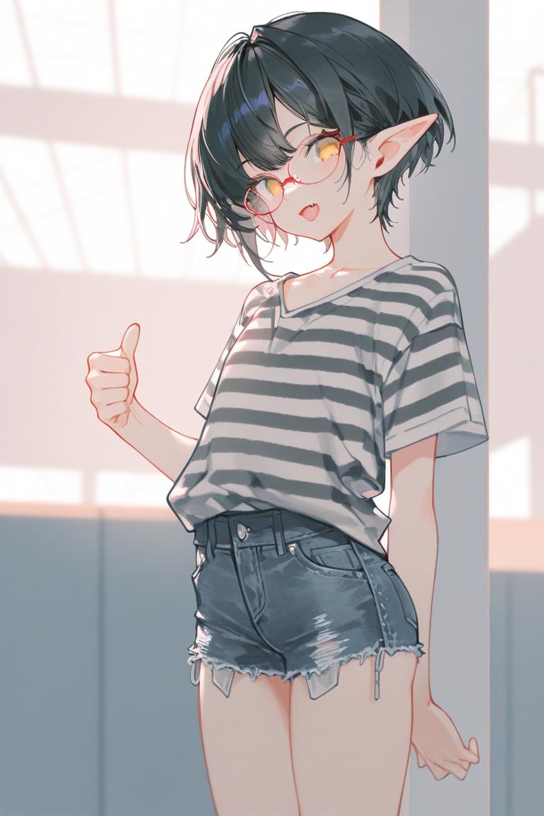 しましま比べ