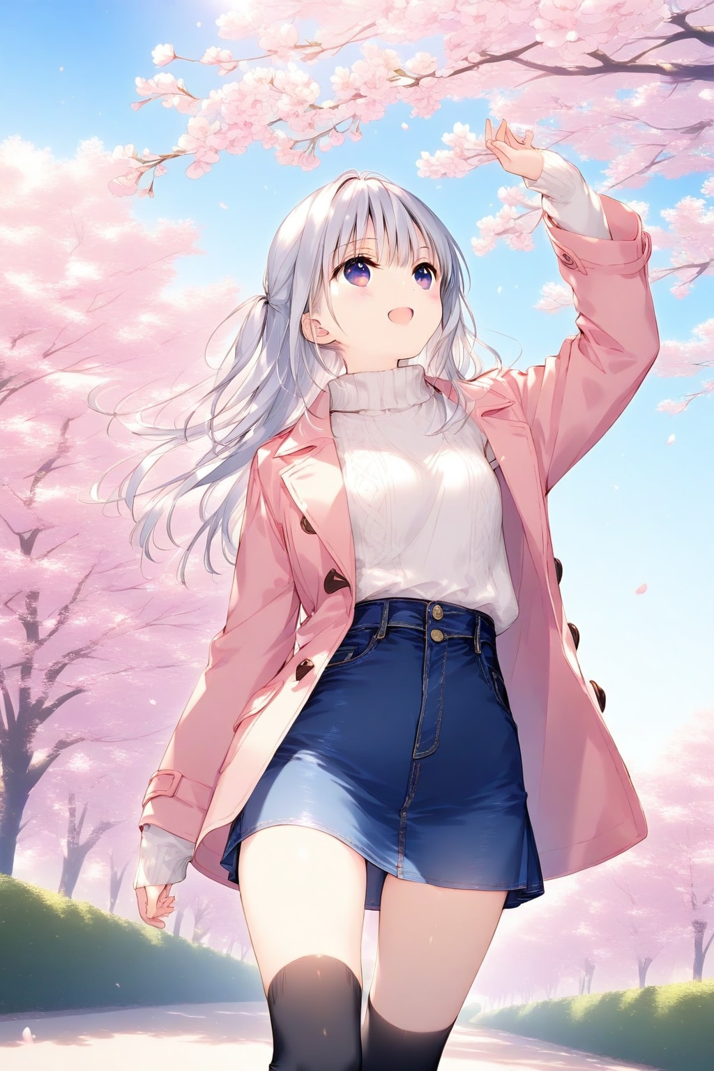 河津桜 | の人気AIイラスト・グラビア