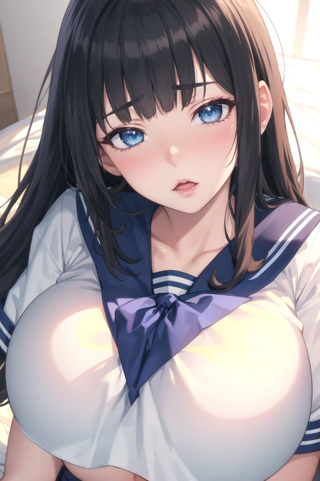 一緒に寝よ～よぉ♡