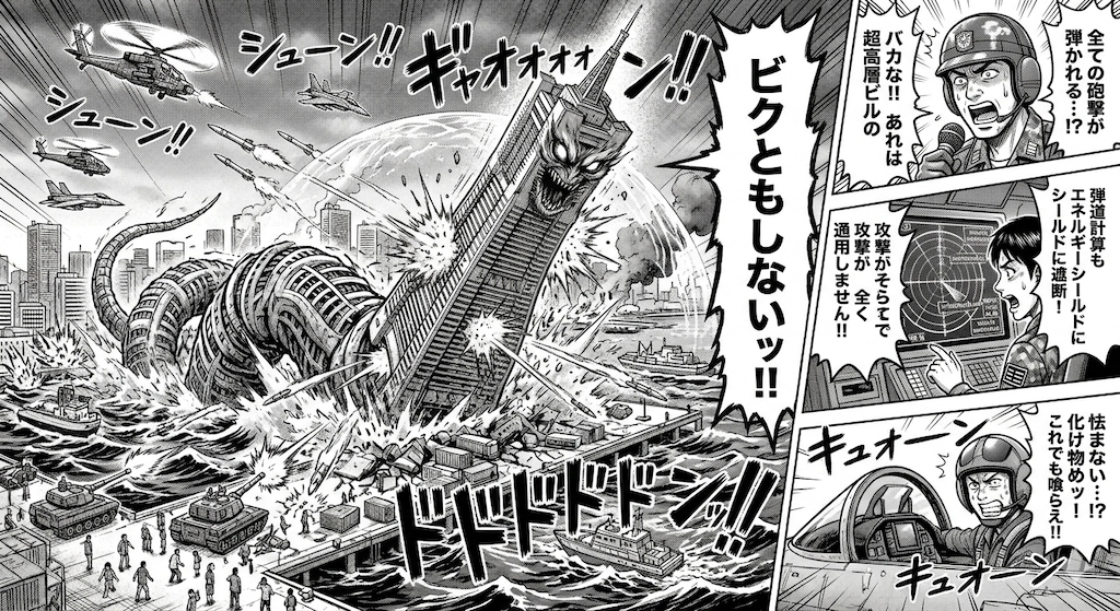 国防軍vsくねくねタワマン