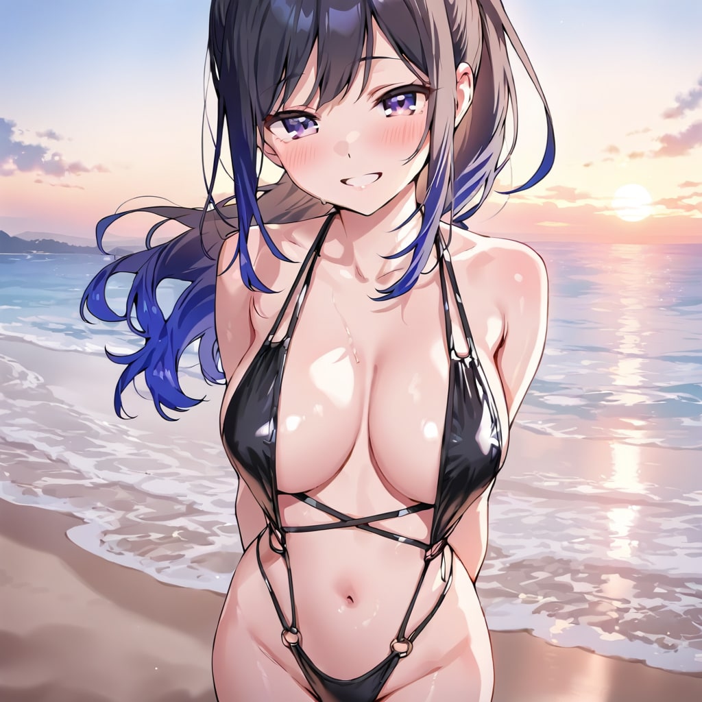 ちょっと大胆だったかな？似合ってる？