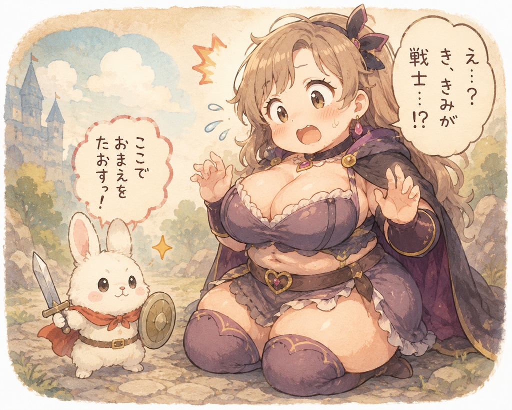 勇者はちいさいうさぎ