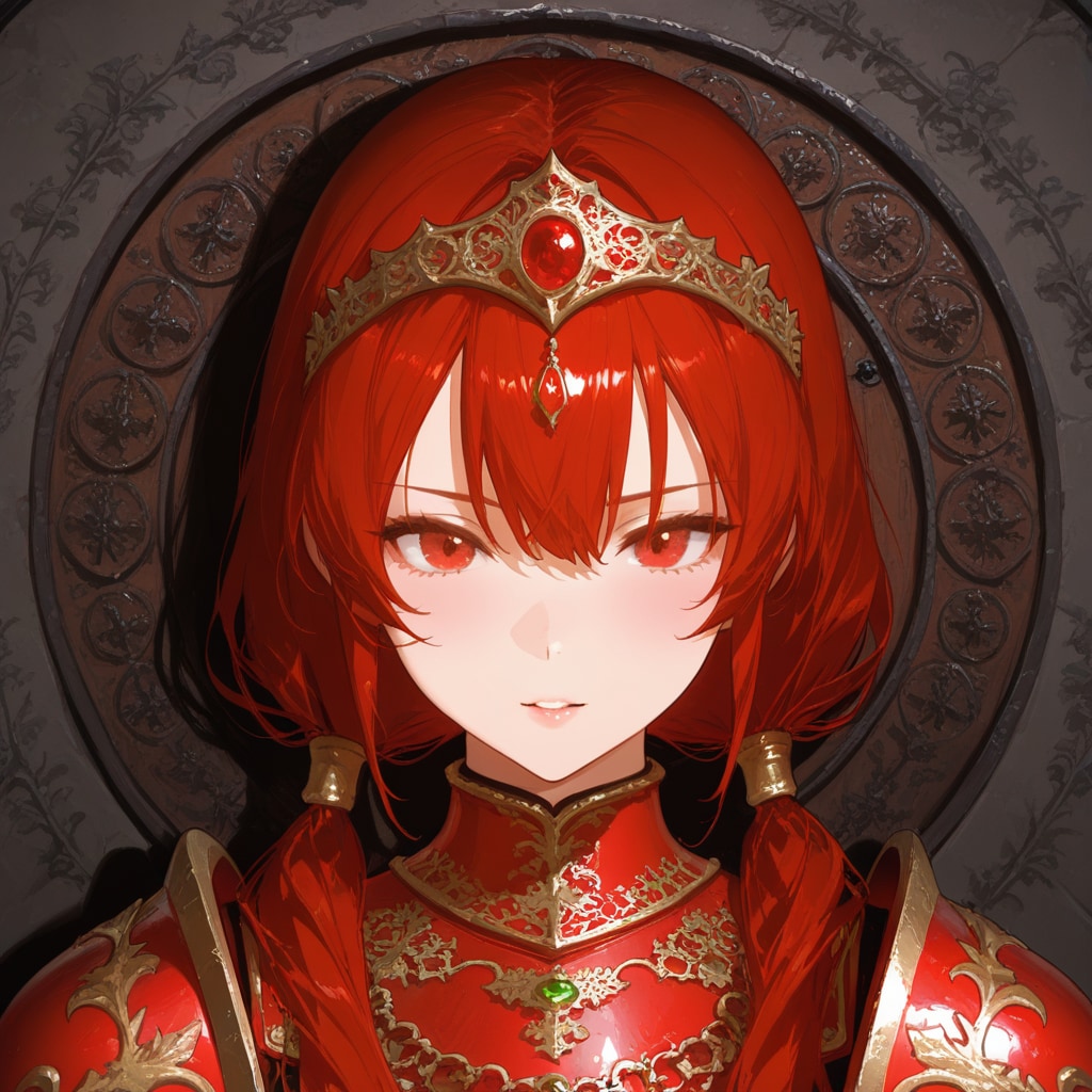 ルビーの盾を掲げる守護者