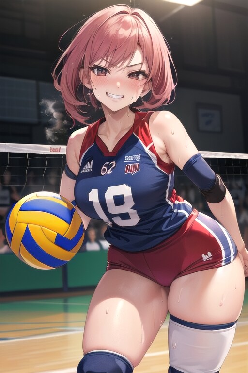 ドヤ顔バレーギャル