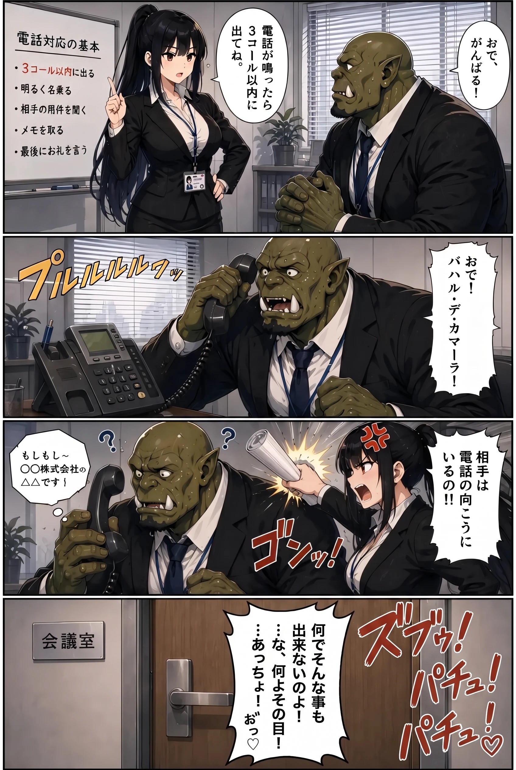 第4話「電話対応」