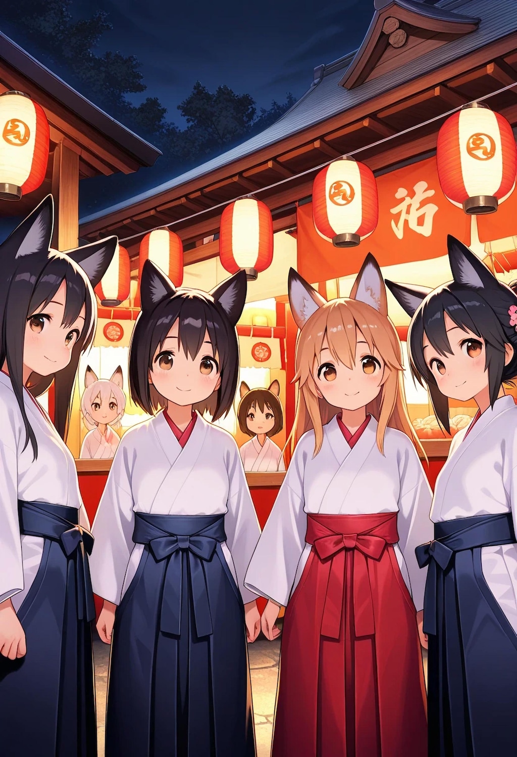 いらっしゃい人間様