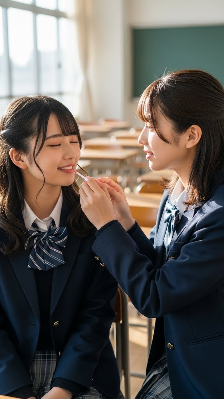 女子高生のメイク003《親友へ》