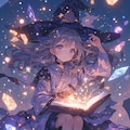 魔法本と魔女 2枚目