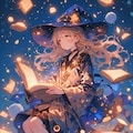 魔法本と魔女 9枚目