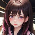 涙目女の子 3枚目