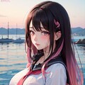 涙目女の子 2枚目