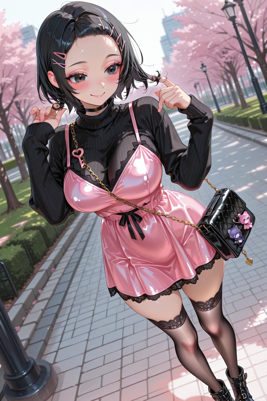 地雷系？ガーリー