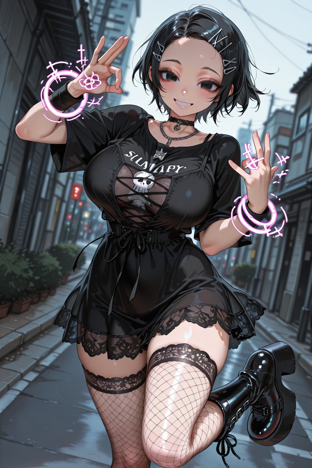 地雷系？ガーリー