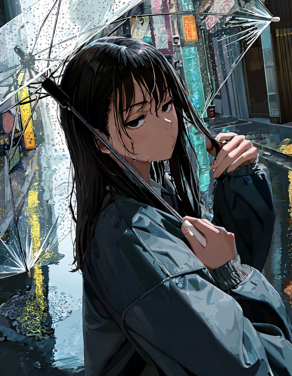 雨でジトジト