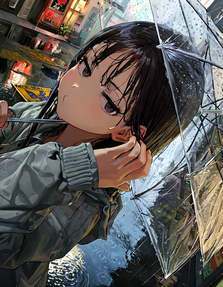雨でジトジト