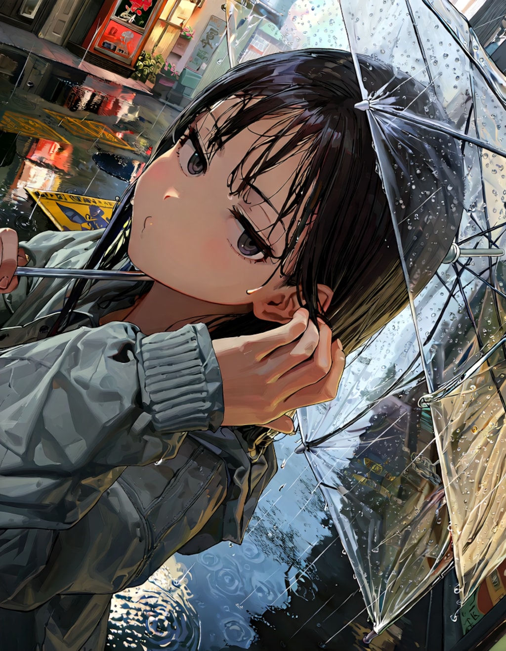 雨でジトジト
