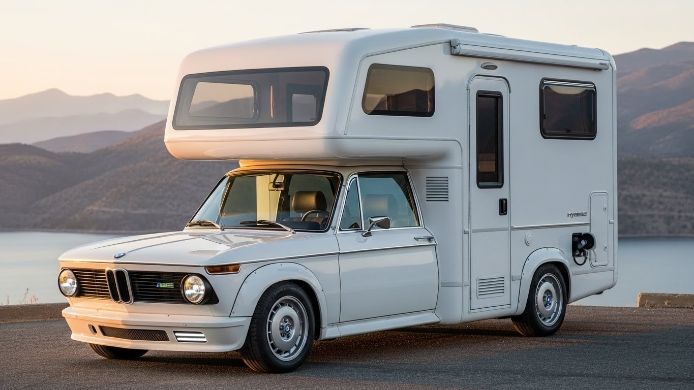 BMW 2002キャンピングカー | の人気AIイラスト・グラビア