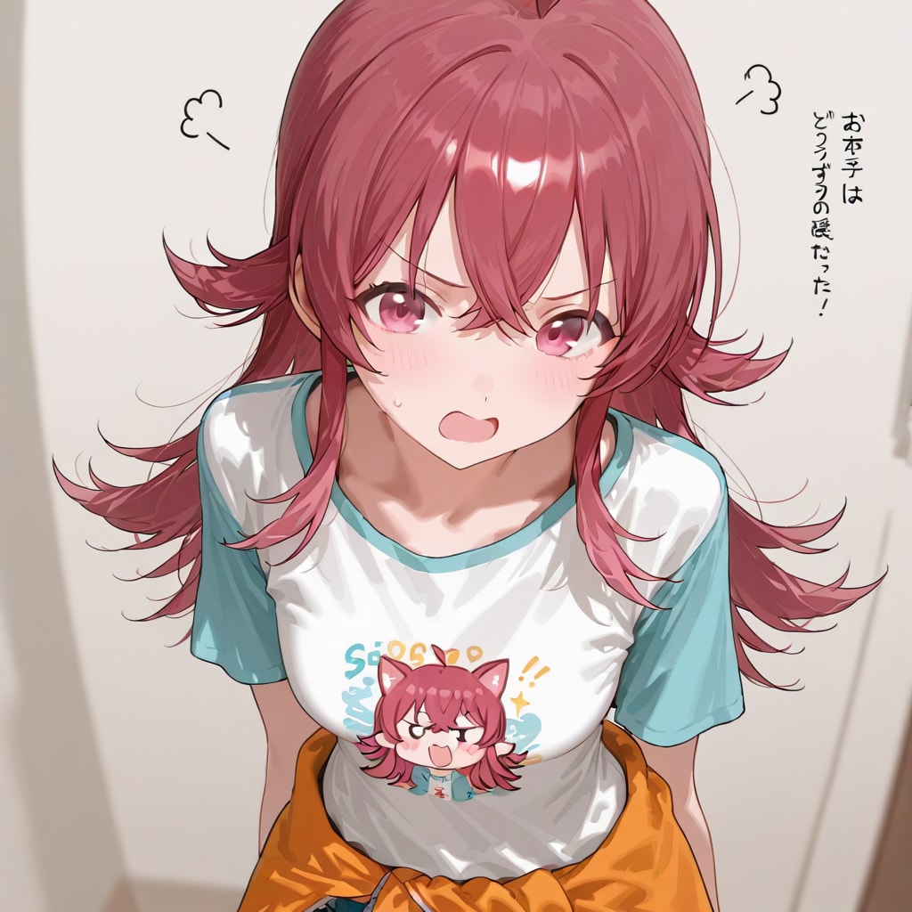 小宮果穂ちやんに怒られる