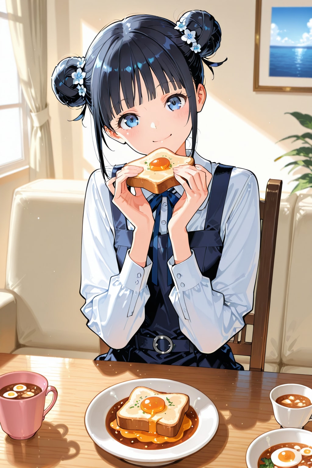 おだんごちゃん🍡✨と朝ごはん🍚✨　2/9