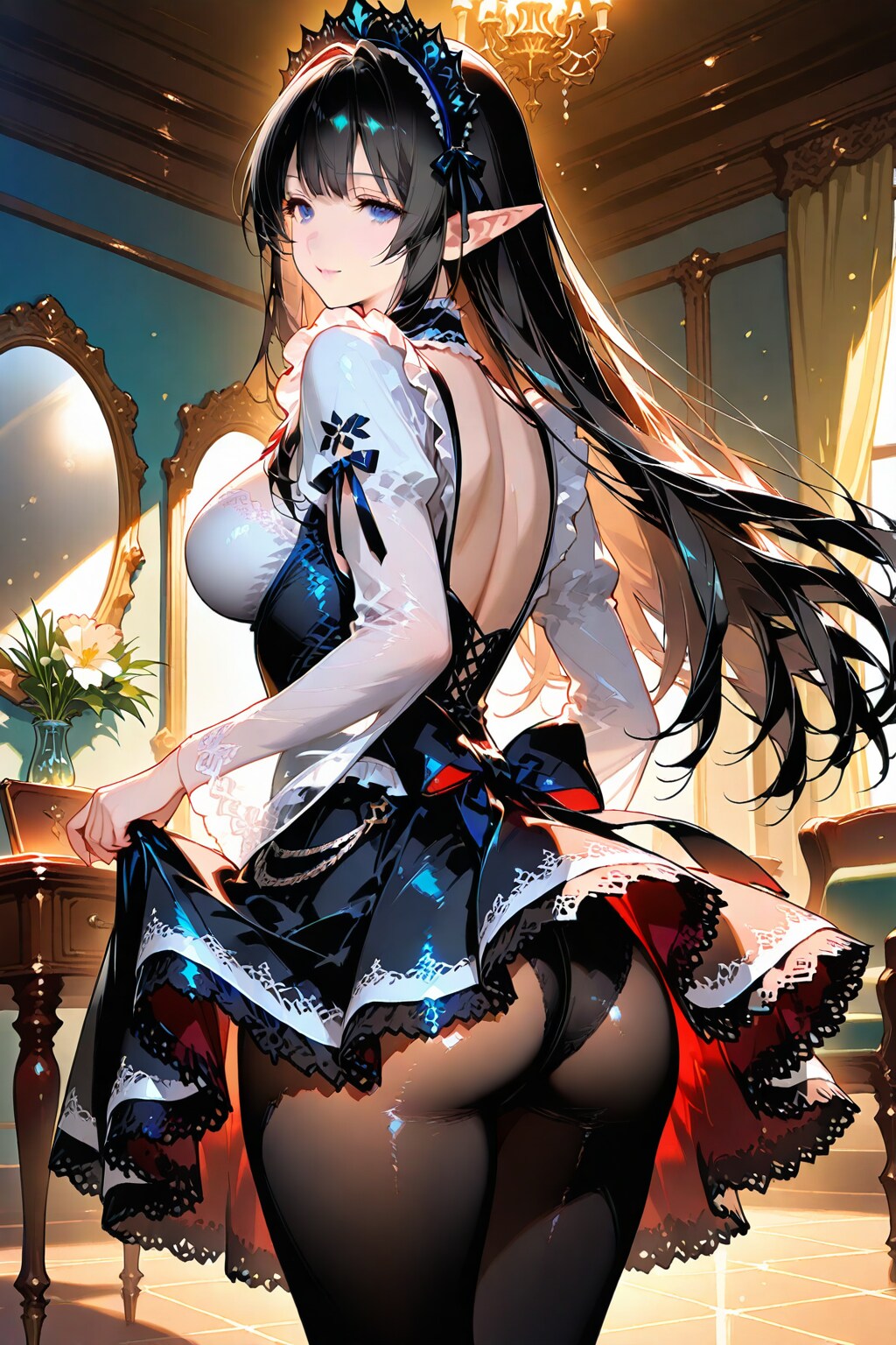 お誘いエルフメイド