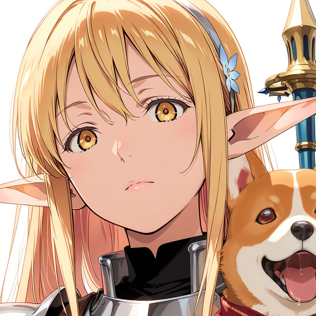 歩兵ビーヴァ・ヌリタシーさん、コーギーとツーショット