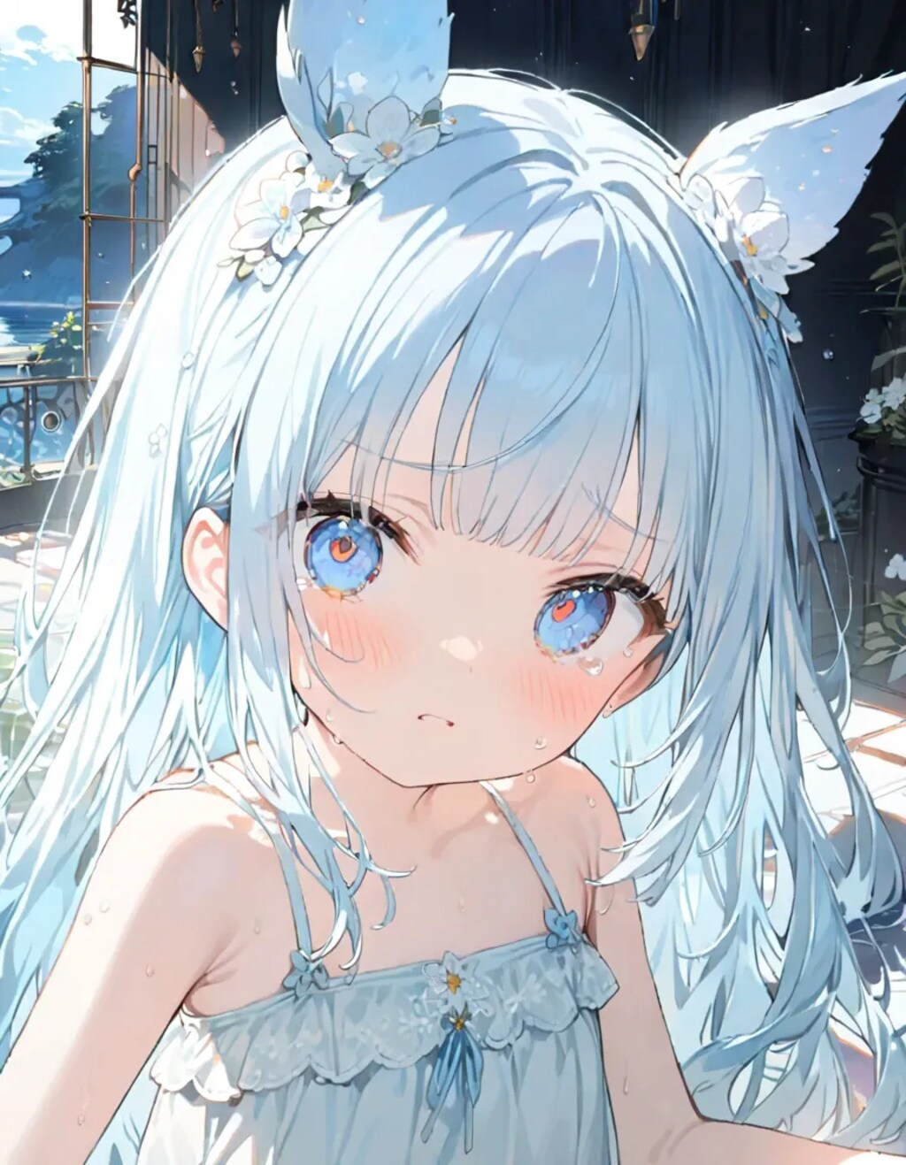 涙がとまらない