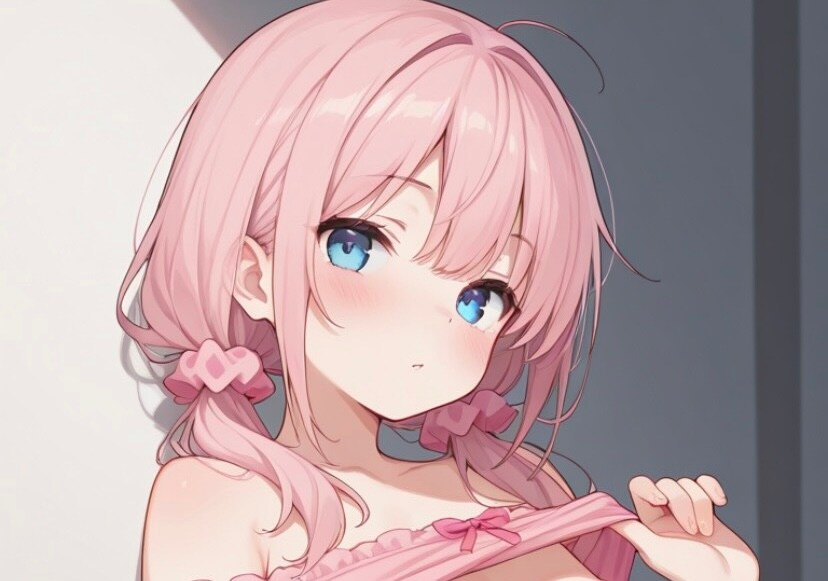 ピンクヘアー☆