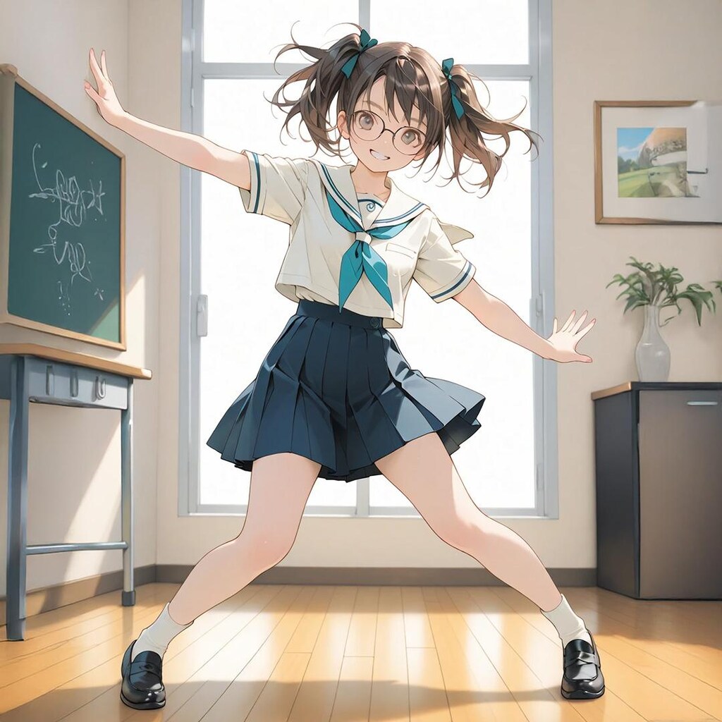 ダンス部女子高生