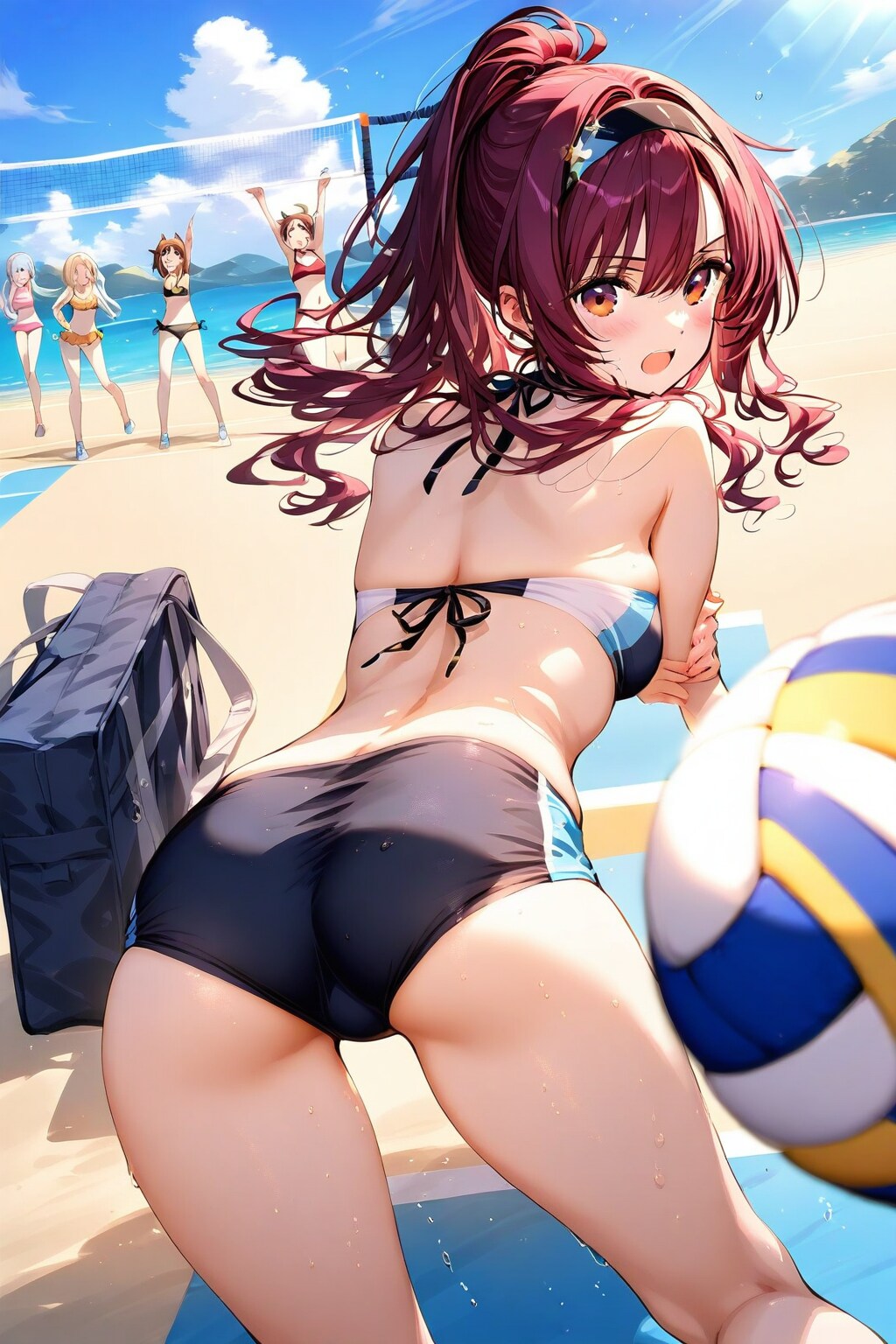ビーチバレー！